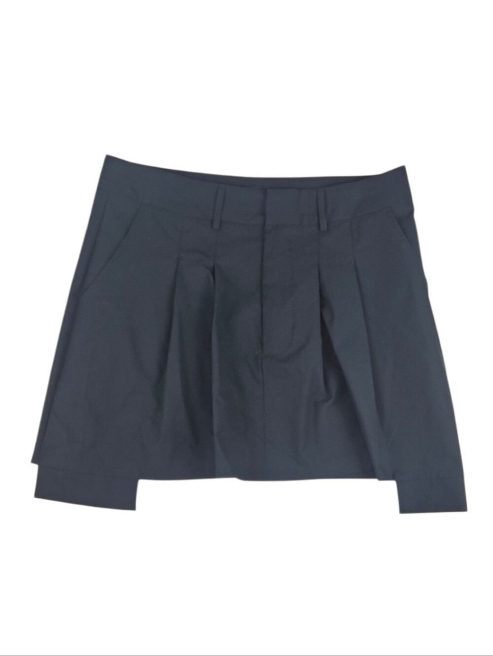 Pretty Little Thing Skirt Black Pleated Whimsigoth Prep School Style Skirt